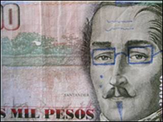 Billete colombiano