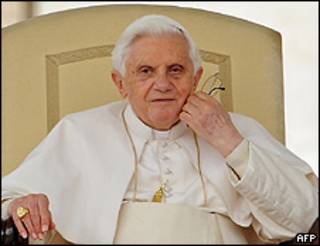 El papa Benedicto XVI