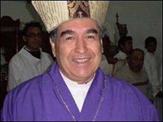 Felipe Arizmendi, obispo de San Cristóbal de las Casas, Chiapas, al sur de México