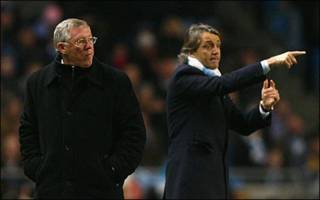 Alex Ferguson and Roberto Mancini