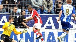 arsenal, wigan