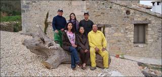 Colombianos en Rioseco, Burgos, España.