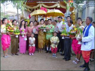 Một đám cưới Khmer (ảnh chỉ có tính minh họa)