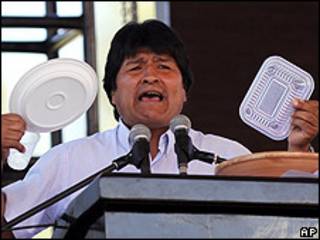 Evo Morales.