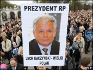 Lech Kaczynski.