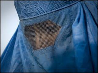 Mujer con burka