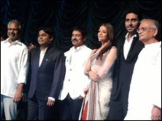 फ़िल्म 'रावण' की टीम