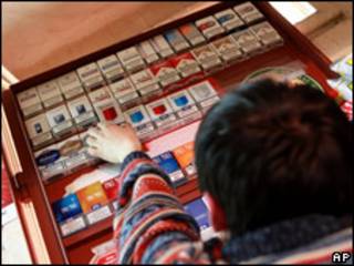 Tienda de cigarros (foto archivo).