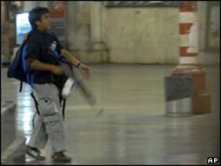 اجمل امير كساب في هجوم مومباي 2008