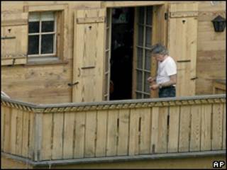 Roman Polanski desde su chalet en Suiza.