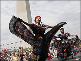 Celebración del Cinco de Mayo en Estados Unidos.