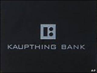 Kaupthing, banco islandés que quebró en 2008