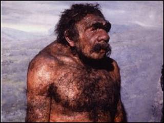 Imagen simulada de un Neandertal