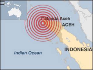 peta gempa Aceh