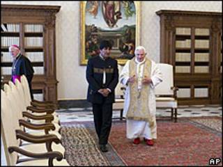 Evo Morales, presidente de Bolivia