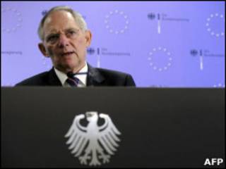 министр финасов Германии Вольфганг Шойбле