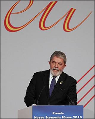 O presidente Lula