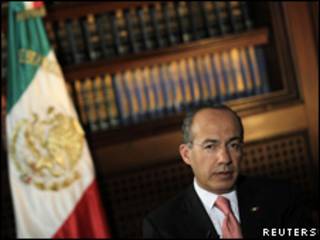 Felipe Calderón, presidente de México