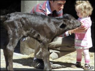 Got con una niña