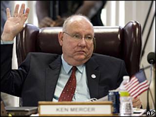 Ken Mercer, miembro conservador de la Junta Estatal de Educación de Texas