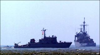 Южнокорейские военные корабли
