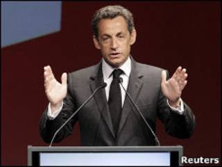 Shugaba Sarkozy na Faransa