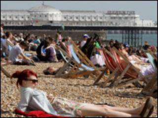 英国海滨浴场