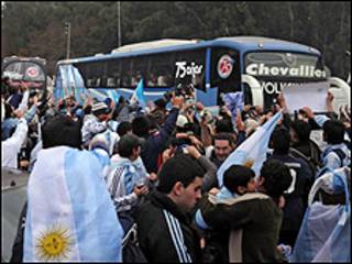 'yan wasan Argentina