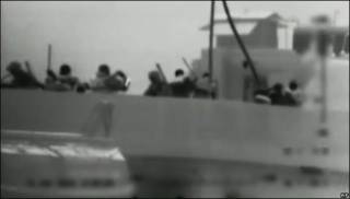 Imagenes del ataque a la flotilla humanitaria
