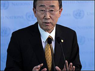 Babban sakataren majalisar dinkin duniya Ban Ki-Moon