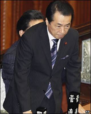 O novo premiê japonês, Naoto Kan