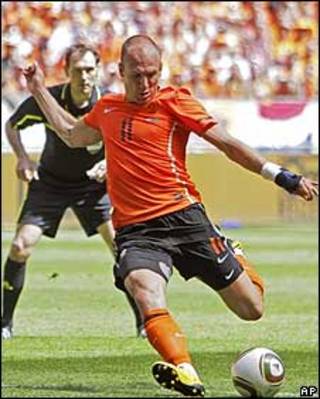 Arjen Robben, futbolista holandés