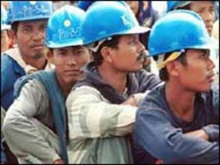 Công nhân nhập cư ở Malaysia-hình minh họa từ trang BBC News