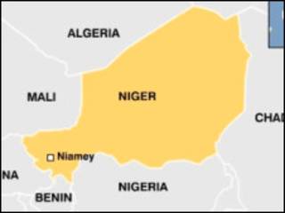 Ramani ya Niger