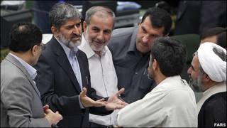 علی مطهری و نمایندگان مجلس ایران
