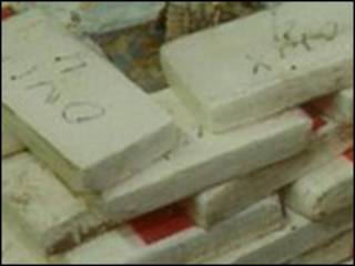 Hodar iblis ta cocaine da aka kama a Gambiya