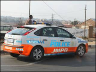 约翰内斯堡街头警车