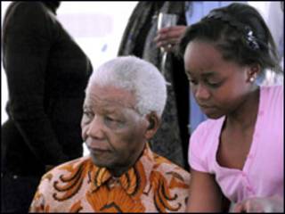 Nelson Mandela and Zenani