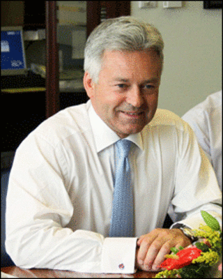 Alan Duncan, thứ trưởng Bộ Phát triển Quốc tế Anh (Hình: ĐSQ Anh)