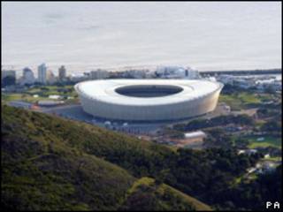 Estadio Green Point en Ciudad del Cabo