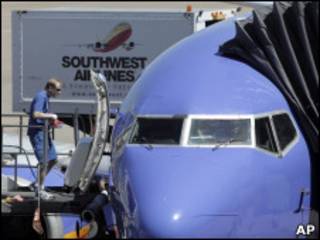 Un avión de Southwest Airlines