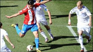 Slovakia 0 Paraguay 2