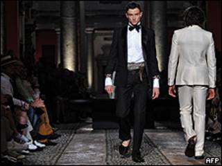 Imagen de la semana de la moda en Milán