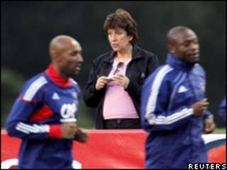 Roselyne Bachelot, ministra de Deportes de Francia