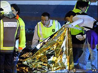 Accidente en Castelldefels