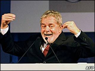 Luiz Inácio Lula da Silva, presidente de Brasil