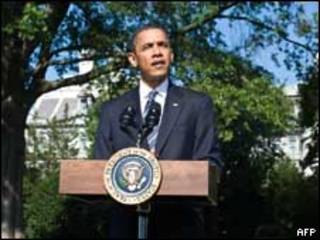 O presidente dos Estados Unidos, Barack Obama, em entrevista coletiva nesta sexta-feira (AFP)
