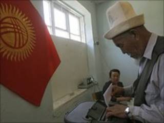 Голосування у Киргизстані