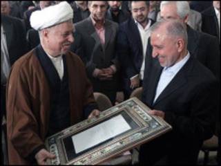اکبر هاشمی رفسنجانی و عبدالله جاسبی