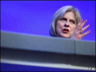英国内政大臣特里萨·梅